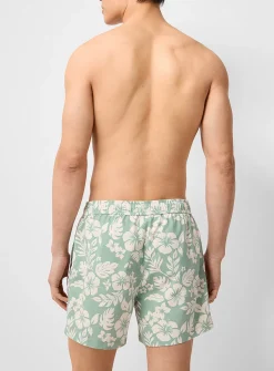 Colourful print swim short