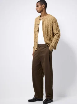 Colourful twill pant