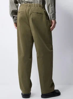 Colourful twill pant