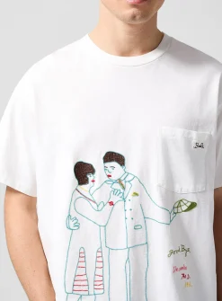 Companion embroidered T-shirt