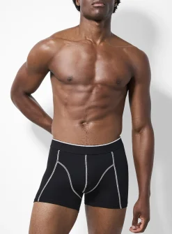 3" contrast-seam trunk