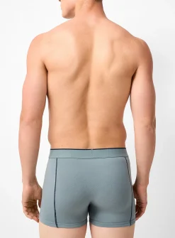 3" contrast-seam trunk