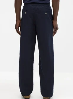 Cotton-linen pant