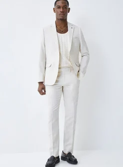 Cotton-linen pant