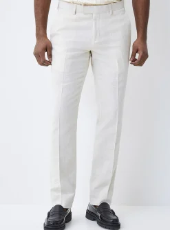 Cotton-linen pant