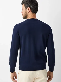 Croc emblem crew-neck sweater