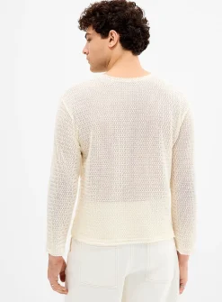 Crocheted sweater