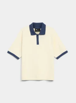 Cropped retro polo