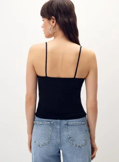 Crossover V-neck cami