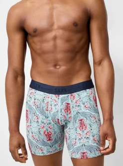 6" crustacean boxer brief