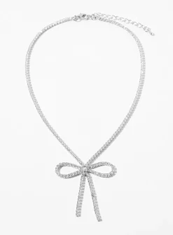 Crystal bow chain