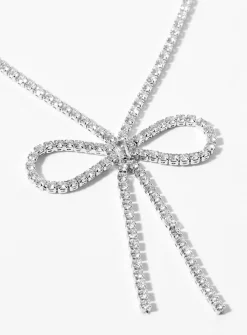 Crystal bow chain