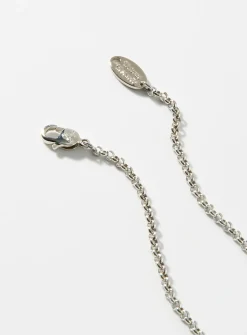 Crystal orb pendant necklace