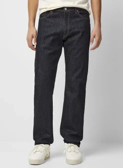 Deep-indigo Aomori jean