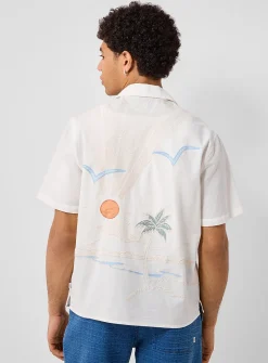Didcot desert island embroidery shirt