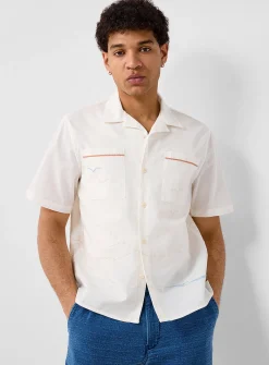 Didcot desert island embroidery shirt