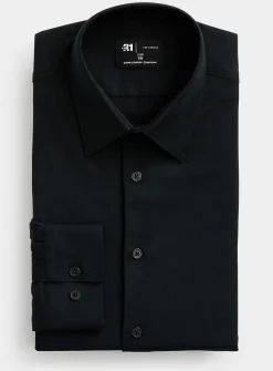 Dobby stretch shirt