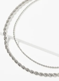 Double-chain necklace