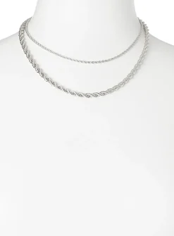 Double-chain necklace