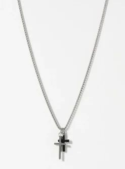Double-cross necklace