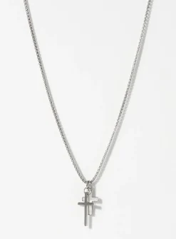 Double-cross necklace