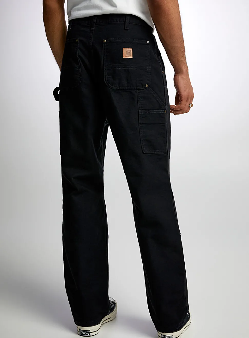 Double-knee carpenter pant