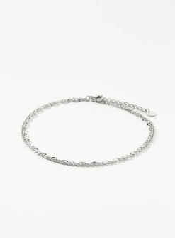 Double-row ankle chain