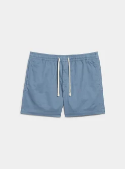Drawstring-waist chino short