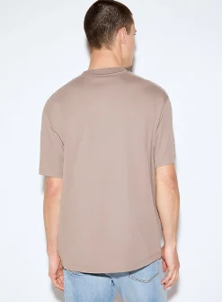 Dros broderie anglaise accent T-shirt