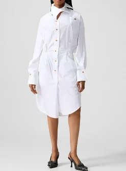 Drunken midi shirtdress