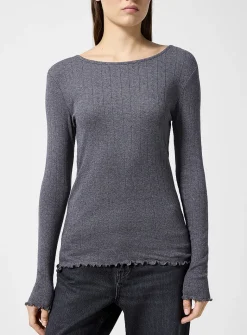 Edie pointelle T-shirt