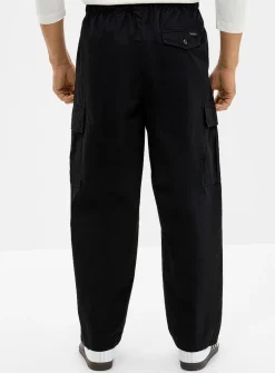 Elastic waist cargo pant