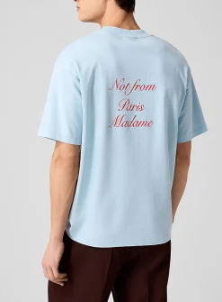 Elegant script slogan T-shirt