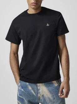 Embroidered orb T-shirt