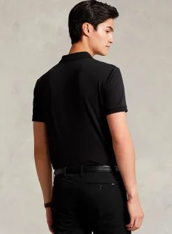 Embroidered rider jersey polo