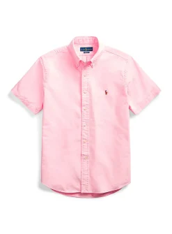 Embroidered rider Oxford shirt