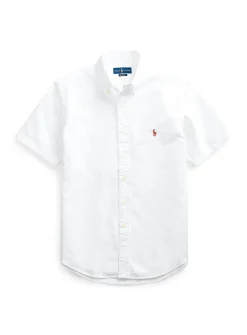 Embroidered rider Oxford shirt