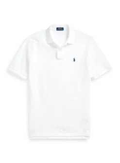 Embroidered rider piqué polo