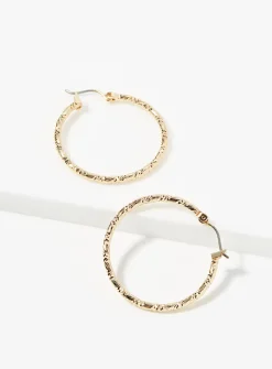 Engraved hoops