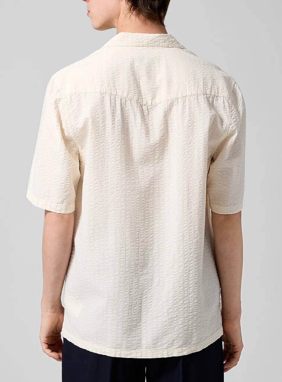 Eren seersucker cabana shirt