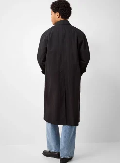 Essential long trench coat