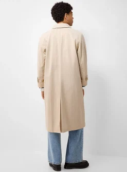Essential long trench coat