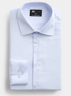 Essential satiny cotton shirt