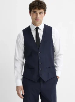 Essential wool-blend vest