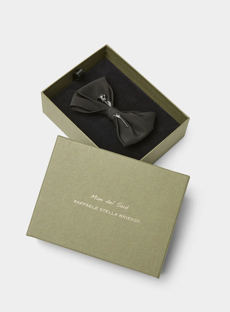 Eternal rose monochrome bow tie
