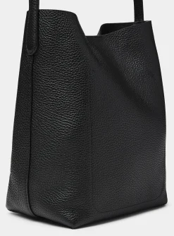 Everyday grained leather small hobo bag