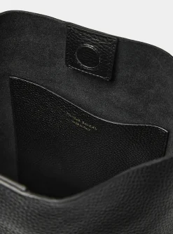 Everyday grained leather small hobo bag