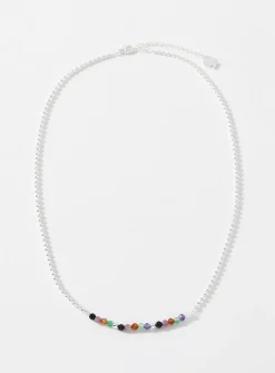 Faceted-bead chain