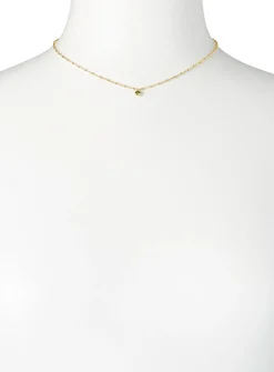 Faceted stone chain
