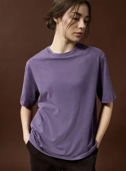 Faded boxy loose T-shirt
